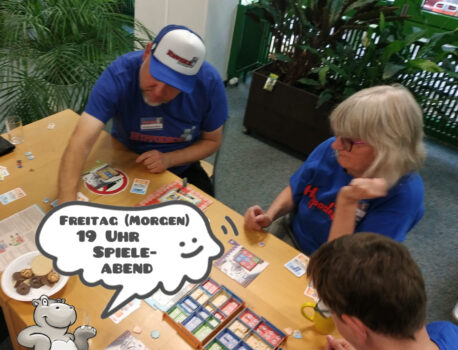 Achtung Ortswechsel Spieleabend 09.08.